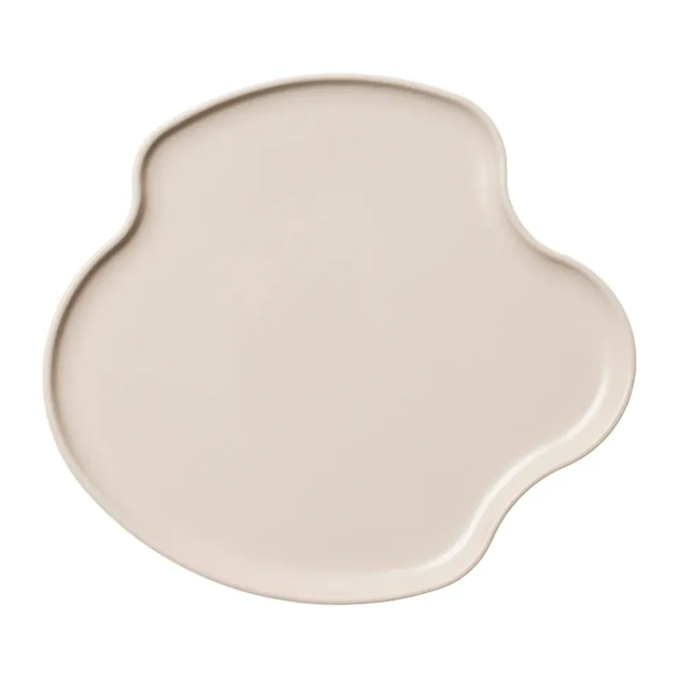 Iittala Kodinsisustusta Ja Yksityiskohtia|Koristetarjottimet^Aalto koristeellinen tarjotin, Hiekka, 25 cm