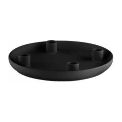 Blomus Adventtikynttilänjalat Ja Kynttilät^ADVENT kynttilänjalka Ø27 cm, Black