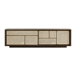 Design House Stockholm Tv-Tasot & Mediakalusteet|Senkit & Sivupöydät^Air sivupöytä, matala, Tumma tammi