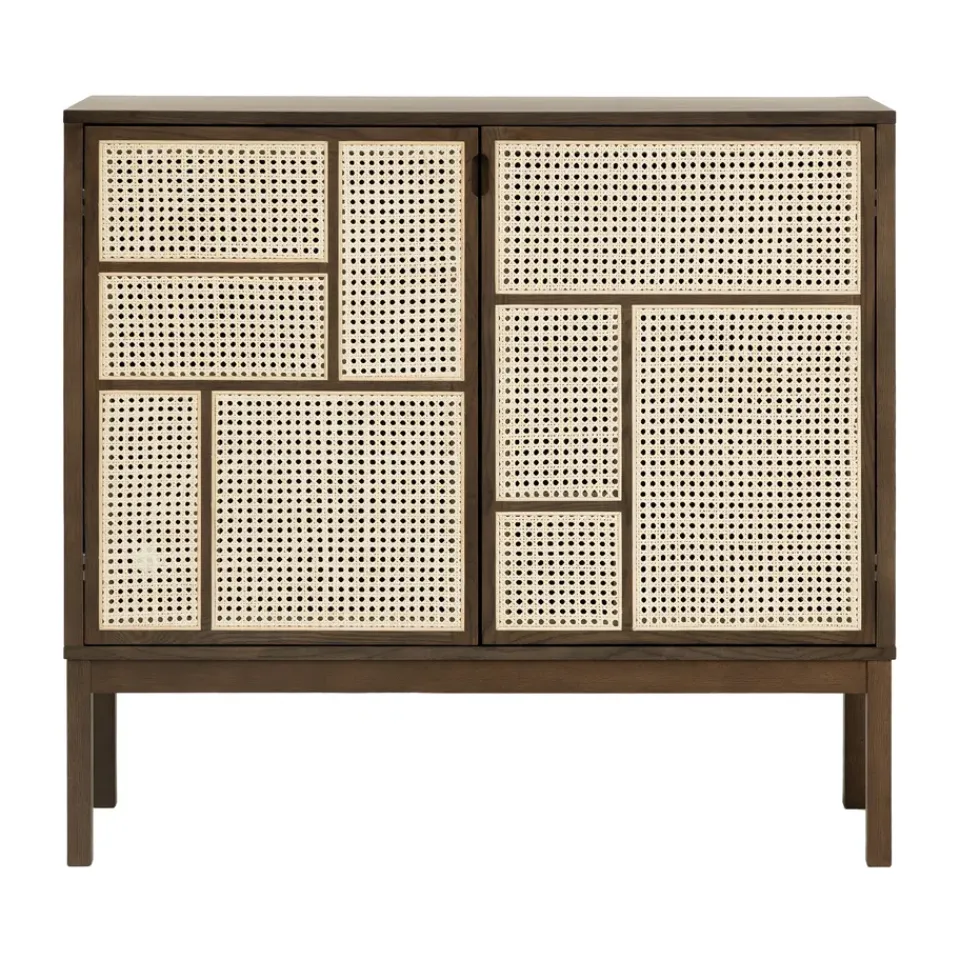 Design House Stockholm Kaapit & Vitriinit^Air sivupöytä, Tumma tammi, 120x110 cm, jaloilla