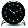 Arne Jacobsen Clocks Pöytäkellot^AJ City Hall pöytäkello, musta