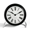 Arne Jacobsen Clocks Pöytäkellot^AJ Roman pöytäkello, musta