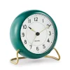 Arne Jacobsen Clocks Pöytäkellot^AJ Station pöytäkello vihreä, vihreä