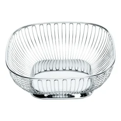 Alessi Säilytyskorit^lankakori 23 x 23 cm, Ruostumaton teräs
