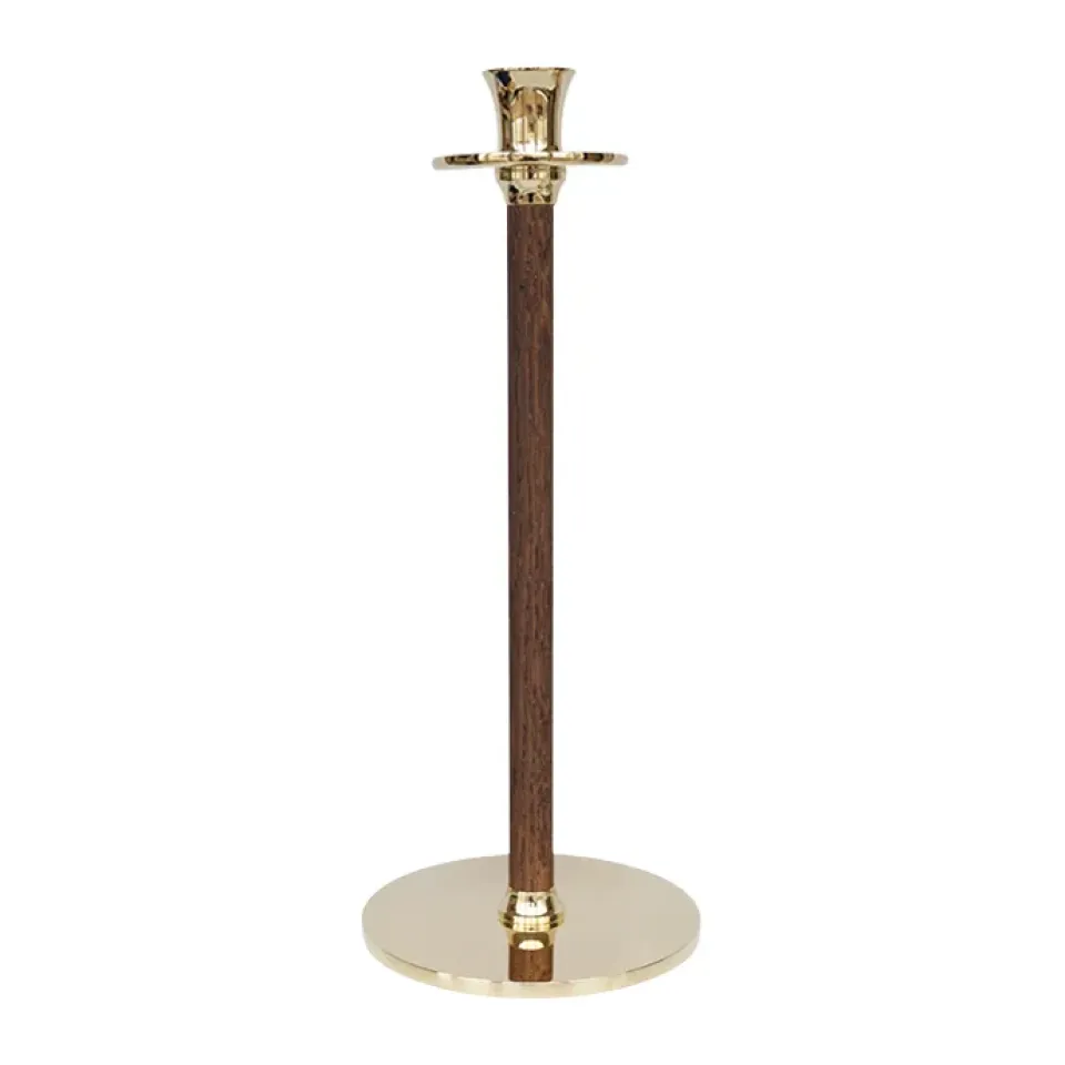 Hilke Collection Kynttilänjalat & Kyntteliköt^Alto Basso kynttilänjalka 30 cm, Messinki