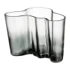 Iittala Maljakot^Alvar Aalto vaasi Limited Edition 140 mm, Kirkas-tummanharmaa