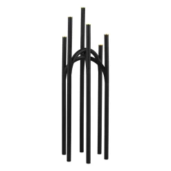 AYTM Kynttilänjalat & Kyntteliköt^Angui kynttilänjalka 92 cm, Musta-kulta