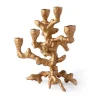 POLSPOTTEN Kynttilänjalat & Kyntteliköt^Apple tree -kynttilänjalka S 32,5 cm, Kulta
