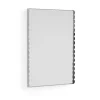 HAY Seinäpeilit^Arcs Mirror Rectangle S -peili 43,5 x 61,5 cm, Ruostumaton teräs