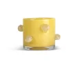 Byon Kynttilälyhdyt & Kynttilävadit^Arlo kynttilälyhty XS Ø10 cm, Gul-beige