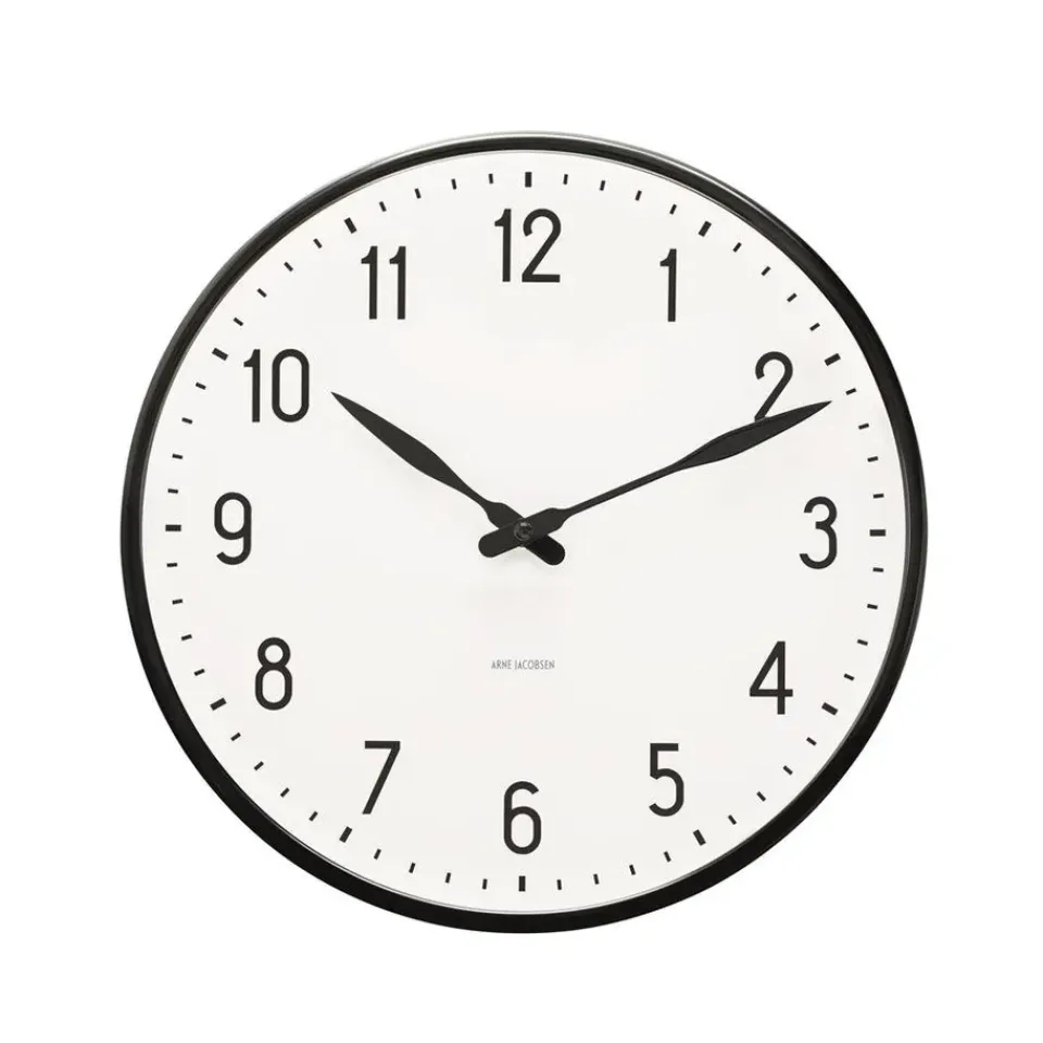 Arne Jacobsen Clocks Seinäkellot^Arne Jacobsen Station seinäkello, Ø29 cm