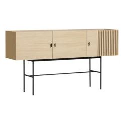 Woud Senkit & Sivupöydät^Array Sivupöytä, 180 cm, Valkopigmentoitu tammi