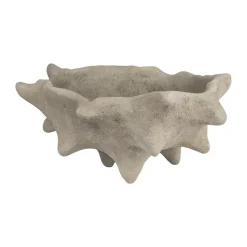 Mette Ditmer Koristekulhot^Art piece kastanj Ø20 cm, Hiekka