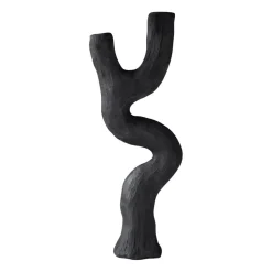 Mette Ditmer Kynttilänjalat & Kyntteliköt^Art piece kynttilänjalka 41 cm, Black