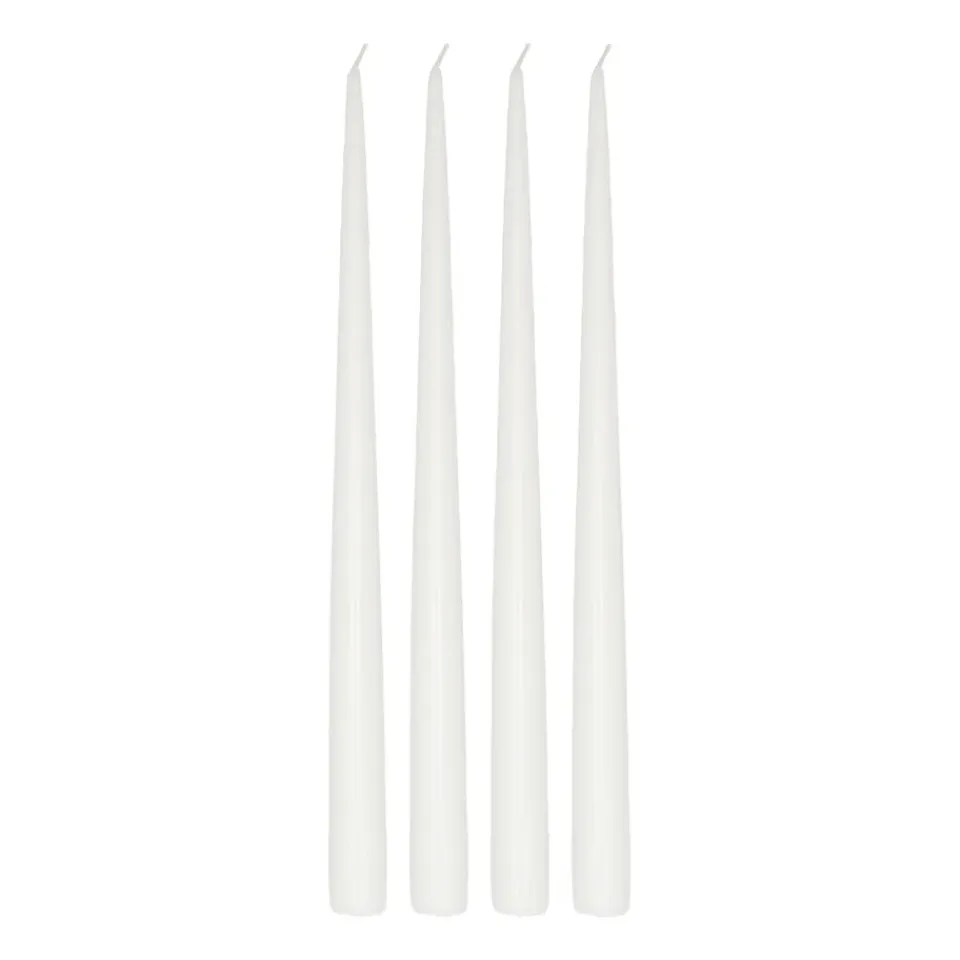 Scandi Essentials Kynttilät^Atmosphere antiikkikynttilä 4-pakkaus 32 cm, White