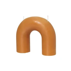 Broste Copenhagen Kynttilät^Bend kynttilä 14,5x16,5 cm, Honey gold