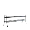 Maze Kenkähyllyt^Bill Shoe Shelf L -kenkähylly, Musta