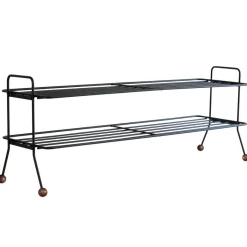 Maze Kenkähyllyt^Bill Shoe Shelf L, Musta-tummanruskea