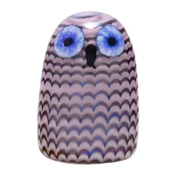 Iittala Taidelasi|Pääsiäiskoristeet^Birds by Toikka pieni pöllö, Vaaleanlila