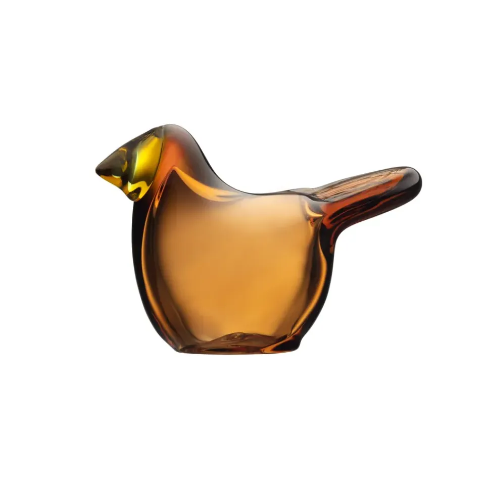 Iittala Taidelasi|Pääsiäiskoristeet^Birds by Toikka sieppo, Kupari-sitruuna