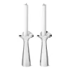 Georg Jensen Kynttilänjalat & Kyntteliköt^Bloom Botanica kynttilänjalka 2-pakkaus, Ruostumaton teräs