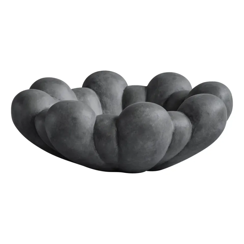 101 Copenhagen Koristekulhot^Bloom tray -kulho suuri, Tummanharmaa