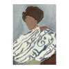 Paper Collective Julisteet^Blue Curls juliste, 70x100 cm