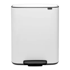 Brabantia Poljinämpärit^Bo bin poljinroskis 2x30 L, White