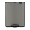 Brabantia Poljinämpärit^Bo poljinroskakori 12 l, Platina