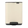 Brabantia Poljinämpärit^Bo poljinroskakori 4 l, Soft Beige