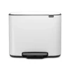 Brabantia Poljinämpärit^Bo poljinroskakori 36 l, valkoinen