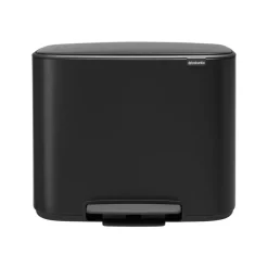 Brabantia Poljinämpärit^Bo poljinroskasäiliö 11 + 23 l, matto musta