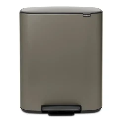 Brabantia Poljinämpärit^Bo poljinroskis 60 L, Platinum