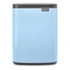 Brabantia Poljinämpärit^Bo roskakori 7 l, Dreamy Blue