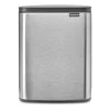 Brabantia Poljinämpärit^Bo roskakori 12 l, Mattaharjattu teräs
