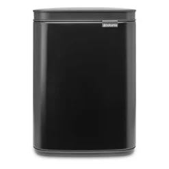 Brabantia Poljinämpärit^Bo roskakori 4 l, Mattamusta