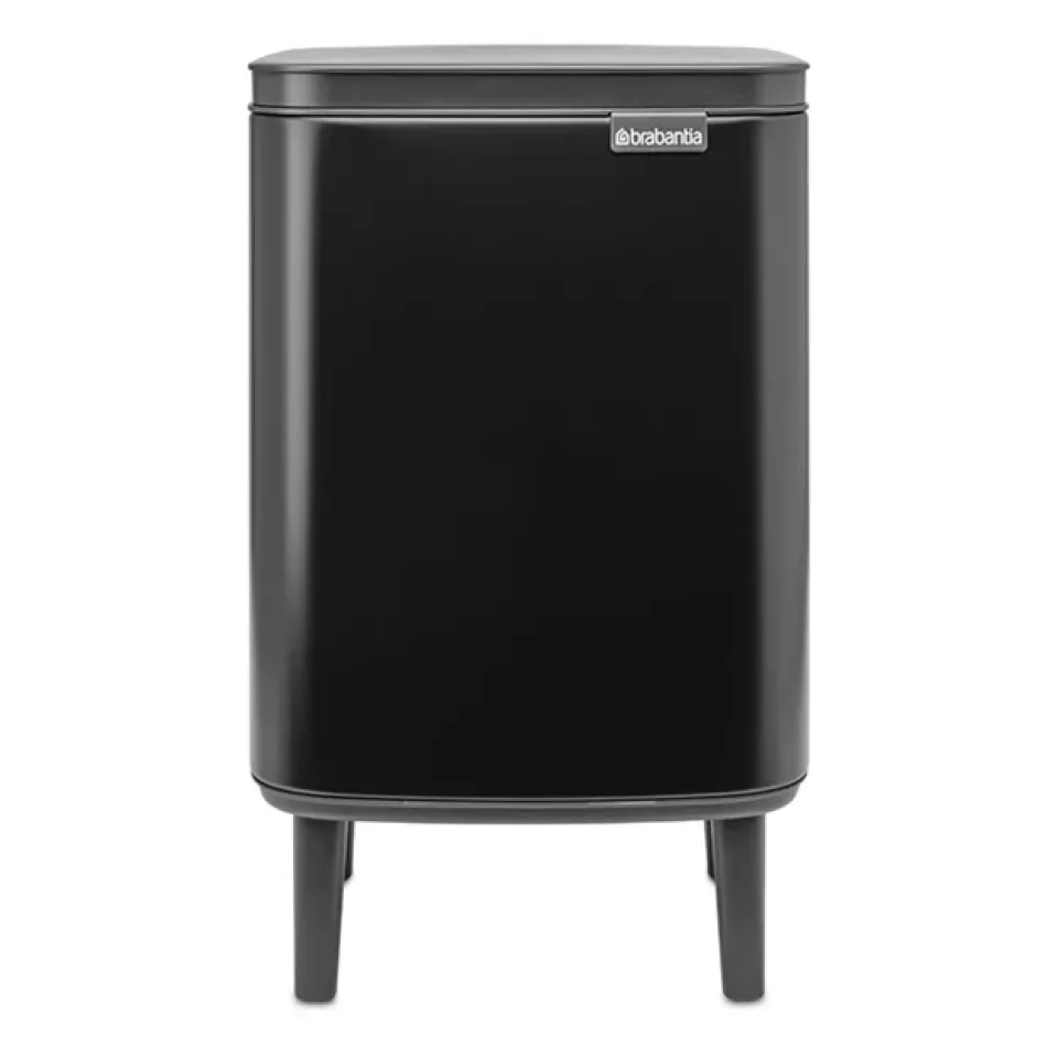 Brabantia Poljinämpärit^Bo roskakori korkea 7 l, Mattamusta