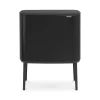 Brabantia Poljinämpärit^Bo touch bin 11+23 litraa, matta musta