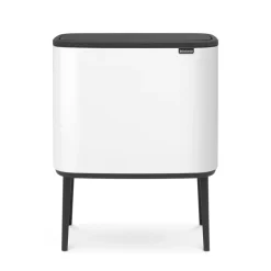 Brabantia Poljinämpärit^Bo touch bin 11+23 litraa, valkoinen