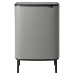 Brabantia Paperikorit^Bo touch bin high 60 L, Mineral concrete grey