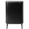 Brabantia Paperikorit^Bo touch bin high 2x30 L, Mattamusta