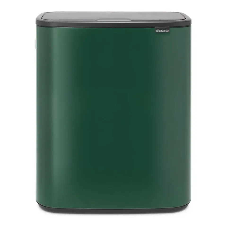 Brabantia Paperikorit^Bo touch bin 2x30 L, Pine green