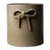 DBKD Joulukoristeet|Ruukut^Bow ruukku Ø14 cm, Beige