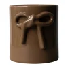 DBKD Ruukut^Bow ruukku Ø11 cm, Shiny nougat