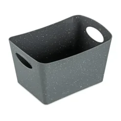 Koziol Laatikot & Rasiat^Boxxx säilytyslaatikko S 1 l, Recycled ash grey
