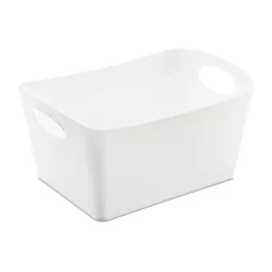 Koziol Laatikot & Rasiat^Boxxx säilytyslaatikko S 1 l, Recycled white