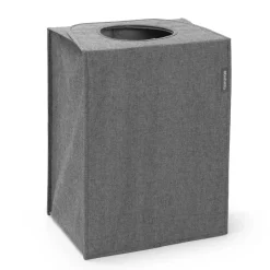 Brabantia Pyykkikorit^pyykkikori kankainen nelikulmainen 55 l, Tummanharmaa