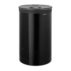 Brabantia Pyykkikorit^pyykkikori muovikannella 60 L, Mattamusta