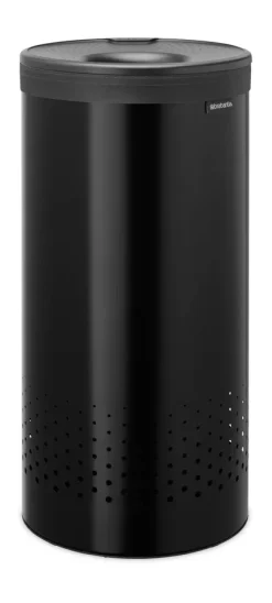Brabantia Pyykkikorit^pyykkikori muovikansi 35 L, Mattamusta
