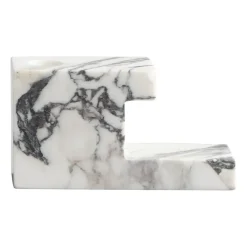 101 Copenhagen Kynttilänjalat & Kyntteliköt^Brick matala kynttilänjalka 7,5 x 14 cm, Calacatta
